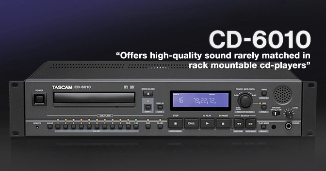 tascam cd 6010 新款CD機(jī)，帶記憶功能